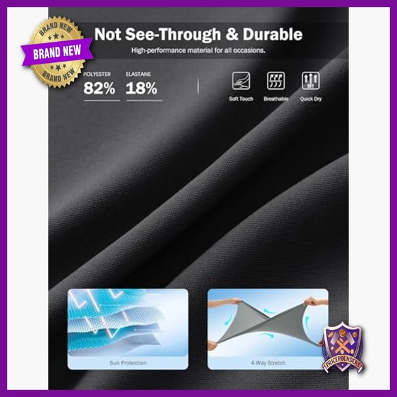 High Waist Athletic Skort with Pockets for Tennis Golf Travel - Picture 5 of 6